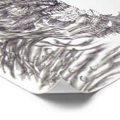 Evil Demon Created Art Poster Print (Hoek)