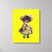 EVIL DORA DOLL, toile de produit de poupée hantée (Recto)