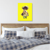 EVIL DORA DOLL, toile de produit de poupée hantée (Insitu(Chambre))