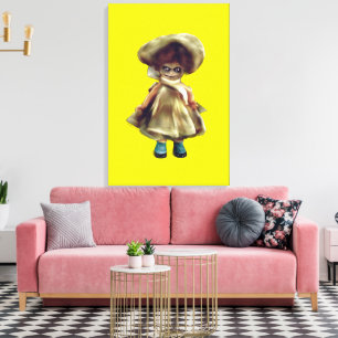 EVIL DORA DOLL, toile de produit de poupée hantée
