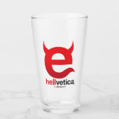 Evil “e” – Verre à pint logo (Devant)