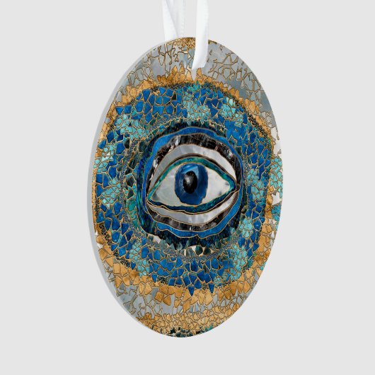 Evil Eye Amulet Geodes and Crystals (devant)