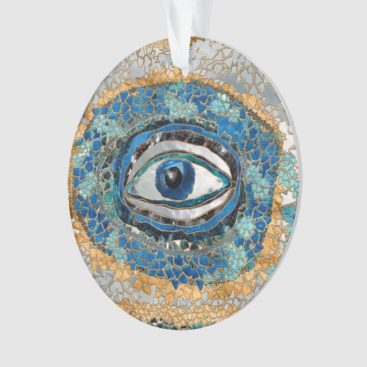 Evil Eye Amulet Geodes and Crystals (devant)