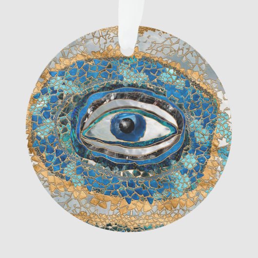 Evil Eye Amulet Geodes and Crystals (devant)