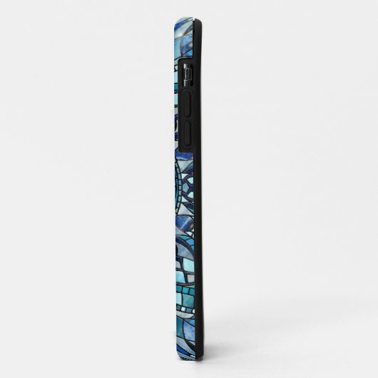 Evil Eye Amulet Mozaïek Mandala Art Case-Mate iPhone Case (Achterkant/links)