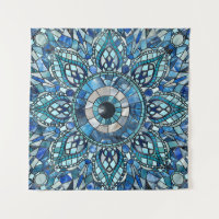 Evil Eye Amulet Mozaïek Mandala Art