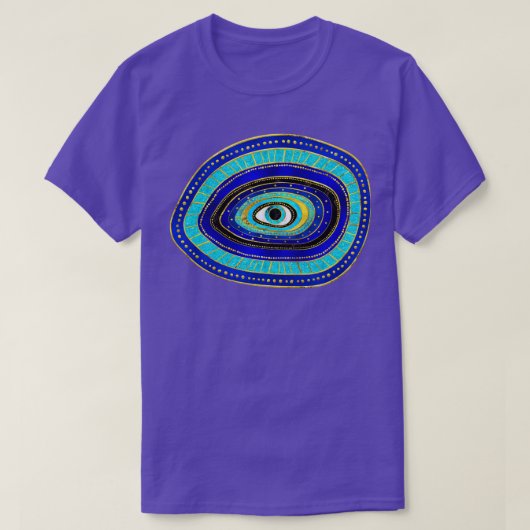 Evil Eye Amulet Ornament T-shirt (Design voorkant)