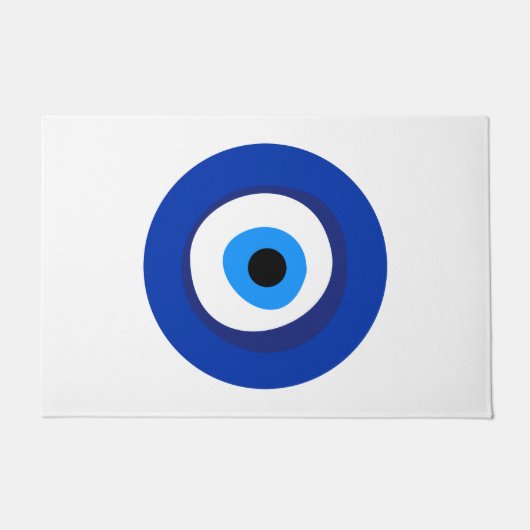 evil eye ancient symbol antiquity talisman superst deurmat (Voorkant)