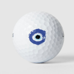 Evil Eye Artistic Blue Golfballen