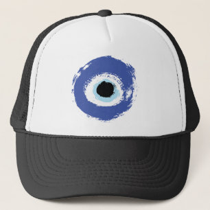 Evil Eye Artistic Blue Trucker Pet