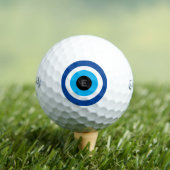 Evil Eye Blue Mati monogrammen Callaway golfballen (Insitu Shirt)