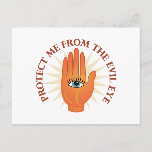 Evil Eye Briefkaart (Voorkant)