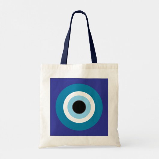 Evil Eye Canvas tas (Achterkant)
