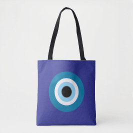 Evil Eye Canvas tas