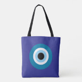 Evil Eye Canvas tas (Achterkant)