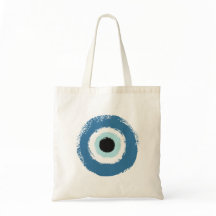 Evil Eye canvas tas, Energie Bescherming Gift