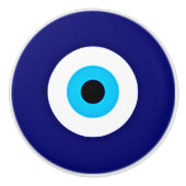 Evil Eye Charm Keramische Knop (Voorkant)