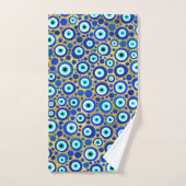 Evil Eye Charm Pattern Bad Handdoek (Handdoek)