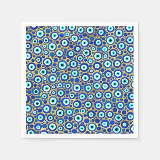 Evil Eye Charm Pattern Servet (Voorkant)