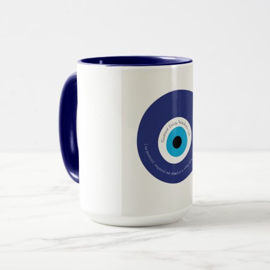 Evil Eye Coffee Mok (Voorkant links)