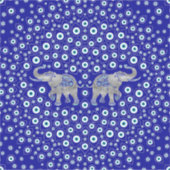 Evil Eye Elephant Good Luck Charm Sticker (Voorkant)