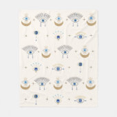 Evil Eye Fleece Deken (Voorkant)