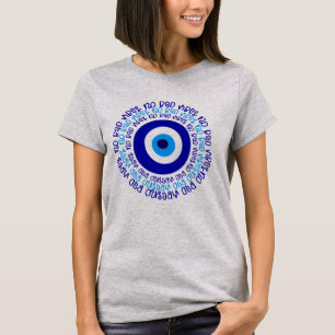 Evil Eye Geen Slechte Vibes Spiritueel Art Classic T-shirt