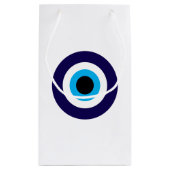 Evil Eye geschenktassen met Lucky Blue Mati symboo Klein Cadeauzakje (Achterkant)