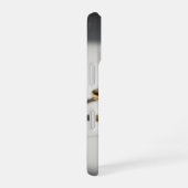 Evil Eye Gold Ring on Marble Background iPhone 16 Hoesje (Rechterkant)