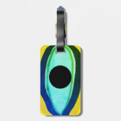 Evil Eye Good Luck Bagagelabel (Achterkant verticaal)