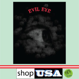Evil Eye HALLOWEEN Vreemde Erie Ongewoon Eng Eng Wandkleed