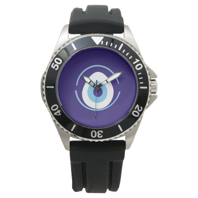 Evil Eye  Horloge (Voorkant)