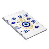 Evil Eye in Blauw Notitieboek (Rechterzijde)