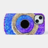 Evil Eye iPhone 15 Hoesje (Achterkant horizontaal)