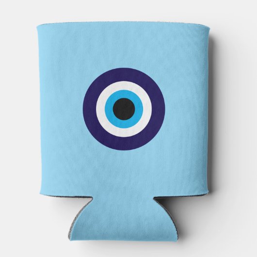 Evil Eye logo aangepaste koelboxxen Blikjeskoeler (Achterkant)