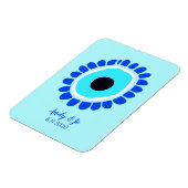 Evil Eye Lucky Charm Magneet (Linkerzijde)