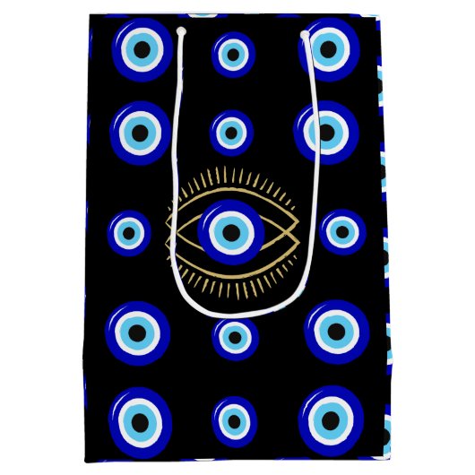 Evil Eye Medium Cadeauzakje (Achterkant)