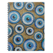Evil Eye Mosaic Tile Pattern Notitieboek (Voorkant)