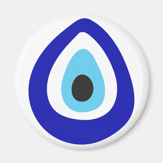 Evil Eye Nazar Amulet Magneet (Voorkant)