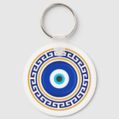 Evil Eye Nazar Amulet Talisman Protection Sleutelhanger (Achterkant)