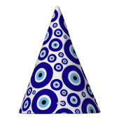 Evil Eye Pattern, Greek Eye, Turkish Eye, Nazar Feesthoedjes (Rechts)