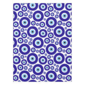 Evil Eye Pattern, Greek Eye, Turkish Eye, Nazar Tafelkleed (Voorkant)
