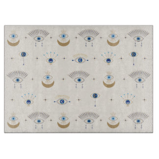 Evil Eye Pattern Snijplank