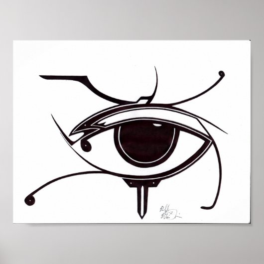 Evil Eye Poster (Voorkant)
