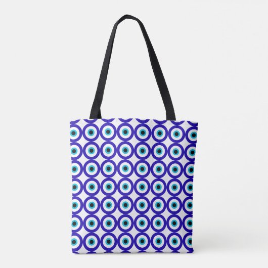 Evil Eye Protection All-Over Pattern Tote bag (Dos)