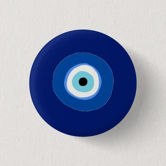 Evil Eye Protection Button (Voorkant)