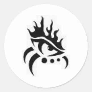Evil Eye Ronde Sticker