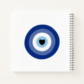 Evil Eye Symbol Protection Notitieboek (Achterkant)