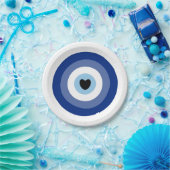 Evil Eye Symbol Protection Papieren Bordje (Feest)