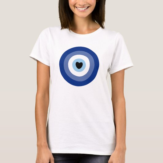 Evil Eye Symbol Protection T-shirt (Voorkant)